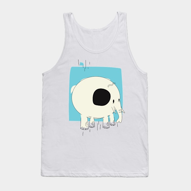 Elephant Tank Top by nickemporium1